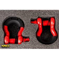 Ochet metalic 4.75t cu protectie - MAMOUTH (rosu)