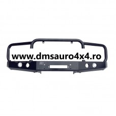 Bara fata HD2 cu lumini, capace de lumini si bara de protectie pentru Land Rover Discovery II