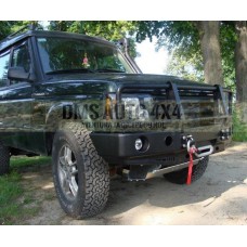 BARA FATA DE OTEL CU BULLBAR SI SUPORT DE TROLIU - LAND ROVER DISCOVERY 2 TD5 (1998-2004)