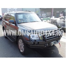 BARA FATA DE OTEL OFF-ROAD, CU BULLBAR SI SUPORT DE TROLIU - MITSUBISHI PAJERO 4 (2006-2017)