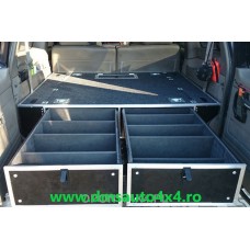 Ansamblu de cutii pentru depozitare si expeditie - Nissan Patrol Y60 lung și Y61 lung