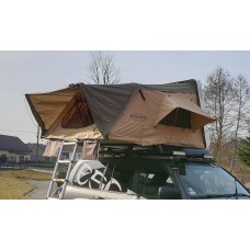 CORT AUTO OVERLANDING ESCAPE VARIO - 160 CM (4 PERSOANE) CARCASA SOLIDA ABS