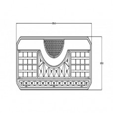 LAMPA LED STOP 12/24V DREAPTA