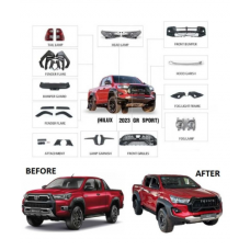 Kit de caroserie pentru Hilux Revo/Rocco 2016+ in Hilux GR Sport 2023 Kit de caroserie pentru Hilux Revo/Rocco 2016+ in Hilux GR Sport 2023