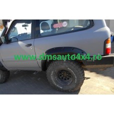 OVERFENDERE NISSAN PATROL Y61 - 3 USI - FABRICATE DIN ABS