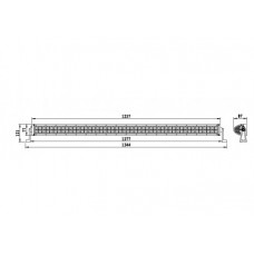 Bara LED 288W 4D LED COMBO
