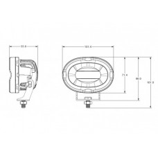 Proiector LED 1LED X 10W - Blue
