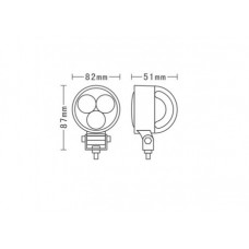 Proiector LED 3LED X 3W - 9W SPOT
