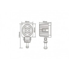 Proiector LED 4LED X 3W - 12W