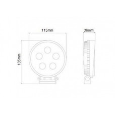 Proiector LED 6LED X 3W - 18W