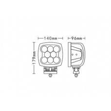 Proiector LED 8LED X 10W - 80W