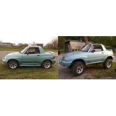 Kit inaltare suspensie Radzikone 4" Suzuki Vitara 1.6 8V/16V - 3 usi