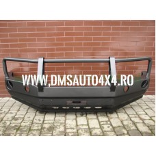 BARA FATA DE OTEL CU BULLBAR SI SUPORT DE TROLIU NISSAN PATROL Y61 1997-2004