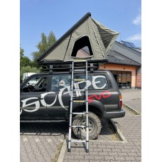 CORT AUTO OVERLANDING CU CARCASA DE AUMINIU- ESCAPE ALU-ONE -2 persoane