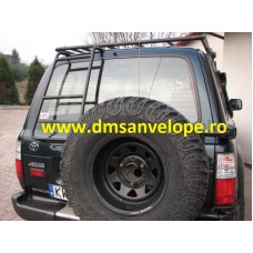 SCARITA DIN OTEL OFF-ROAD PENTRU PORTBAGAJ - TOYOTA HDJ80