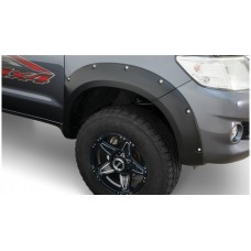 OVERFENDERE BUSHWACKER TOYOTA HILUX (2011-2014)- 4.5 CM - FABRICATE DIN DURA-FLEX