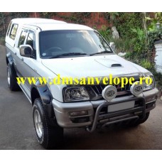 OVERFENDERE MITZUBISHI L200 (1996-2006) - 10 CM -FABRICATE DIN ABS