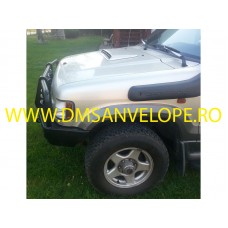 BARA FATA DE OTEL OFF-ROAD, CU BULLBAR SI SUPORT DE TROLIU - OPEL MONTEREY 92-97 / ISUZU TROOPER 92-97