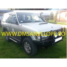 BARA FATA DE OTEL OFF-ROAD, CU BULLBAR SI SUPORT DE TROLIU - OPEL MONTEREY 92-97 / ISUZU TROOPER 92-97