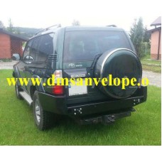 BARA SPATE DE OTEL OFF-ROAD - TOYOTA LC 95 : 1996-2002