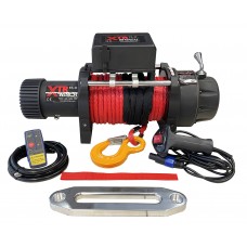 Troliu XTR 12000lbs [5443kg] cu funie sintetică